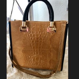 Borse In Pelle Alligator handbag/crossbody
